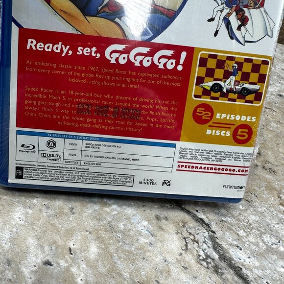 Speed Racer The Complete Series Episodes 1-52 (Blu-ray) With Slipcover 5 Discs - Picture 6 of 10